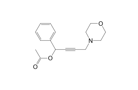 4-(4-Morpholinyl)-1-phenyl-2-butynyl acetate
