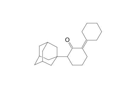 Cyclohexanone, 2-(1-adamantyl)-6-cyclohexylideno-