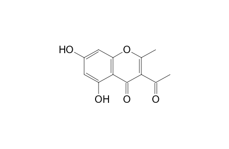 Chromone, 3-acetyl-5,7-dihydroxy-2-methyl-