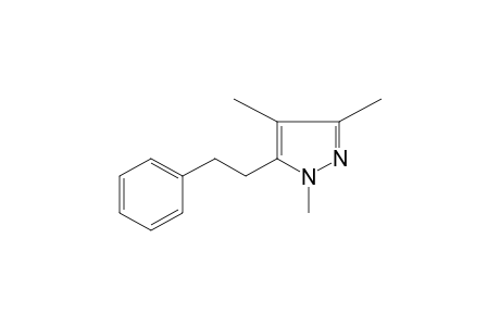 5-PHENETHYL-1,3,4-TRIMETHYLPYRAZOLE