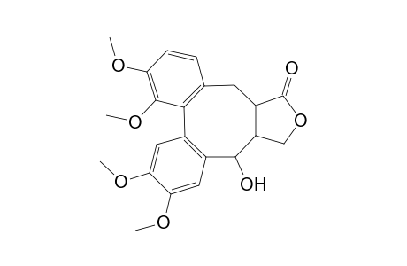 Dibenzo[4,5:6,7]cycloocta[1,2-c]furan-1(3H)-one, 3a,4,13,13a-tetrahydro-4-hydroxy-6,7,10,11-tetramethoxy-, stereoisomer
