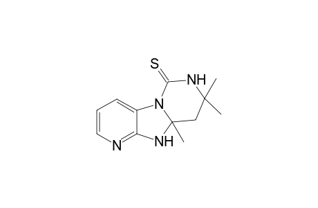 2-Thioxo-4,4,5a-trimethyl-pyrido[2,3-d]imidazolo[2',3'-c]-(octahydro)pyrimidine