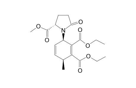 (3R,6S)-Diethyl-3-((S)-2-(methoxycarbonyl)-5-oxopyrrolidin-1-yl)-6-methylcyclohexa-1,4-diene-1,2-dicarboxylate