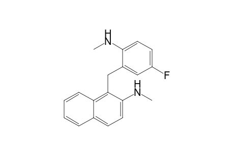 1-[[5-fluoranyl-2-(methylamino)phenyl]methyl]-N-methyl-naphthalen-2-amine