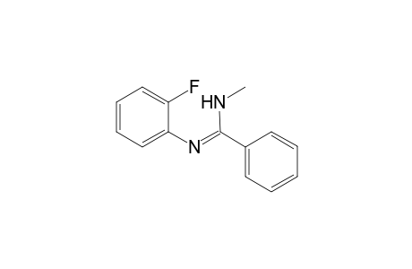 N'-(2-Fluorophenyl)-N-methylbenzimidamide