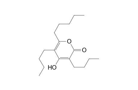 2H-Pyran-2-one, 3,5-dibutyl-4-hydroxy-6-pentyl-