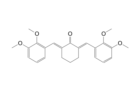(2E,6E)-2,6-bis(2,3-dimethoxybenzylidene)cyclohexanone