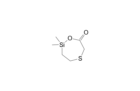 2,2-Dimethyl-1,5,2-oxathiasilepan-7-one