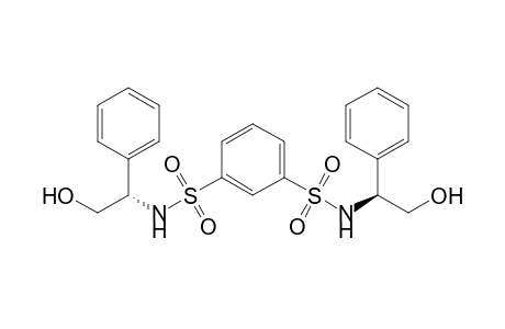 N,N'-Di[(1S)-2-hydroxy-1-phenylethyl]-1,3-benzenedisulfonamide