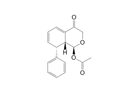 (1S,8R,8aR) 4-oxo-8-phenyl-3,4,8,8a-tetrahydro-1H-isochromen-1-yl acetate