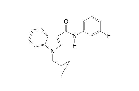 1-Cyclopropylmethyl-N-(3-fluorophenyl)-1H-indole-3-carboxamide