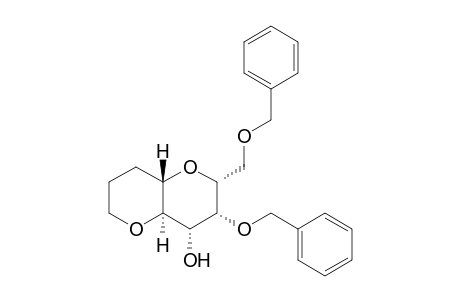 (2R,3R,4R,4aR,8aS)-3-Benzyloxy-2-(benzyloxymethyl)octahydropyrano[3,2-b]pyran-4-ol