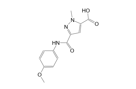3-[(4-methoxyanilino)carbonyl]-1-methyl-1H-pyrazole-5-carboxylic acid