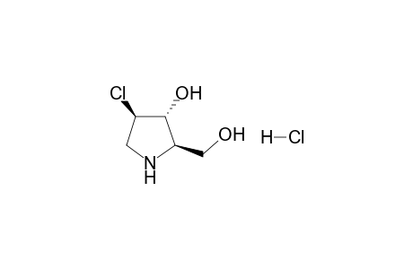 (2R,3R,4R)-4-Chloro-3-hydroxy-2-hydroxymethylpyrrolidine hydrochloride