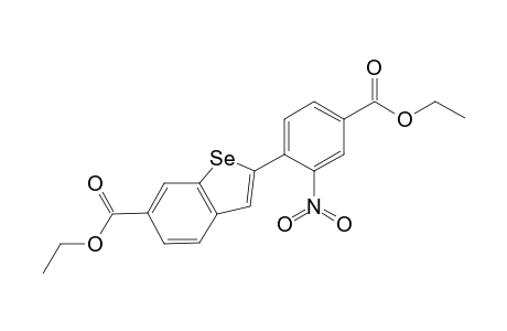 Ethyl 2-[4-(Ethoxycarbonyl)-2-nitrophenyl]benzoselinophene-6-carboxylate