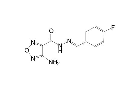 4-Amino-N'-[(E)-(4-fluorophenyl)methylidene]-1,2,5-oxadiazole-3-carbohydrazide