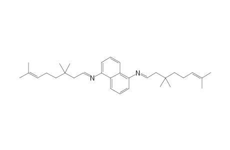 N,N'-Bis(3',3',7'-trimethyloct-6'-enylidene)naphthalene-1,5-diamine