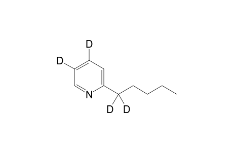 2-Pentylpyridine-3,4,5,7,7-d5