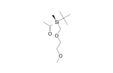 {(tert-Butyl)((2-methoxyethoxy)methyl]methylsilyl}Methyl Ketone