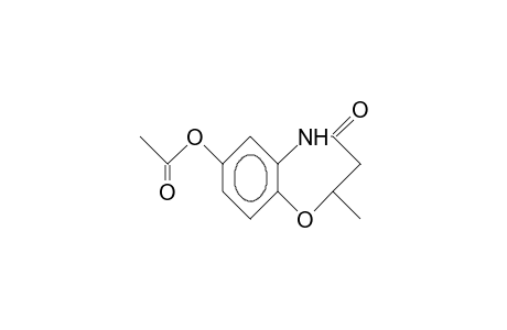 7-Acetoxy-2-methyl-2,3-dihydro-(1,5)benzoxazepin-4(5H)-one