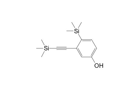 4-(Trimethylsilyl)-3-[(trimethylsilyl)ethynyl]phenol