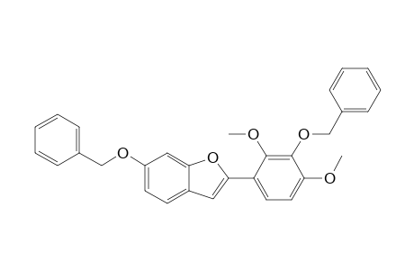 2-(3-Benzyloxy-2,4-dimethoxyphenyl)-6-benzyloxybenzofuran