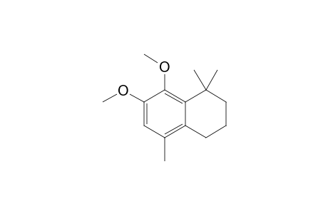 1,5,5-Trimethyl-3,4-dimethoxy-5,6,7,8-tetrahydronaphthalene