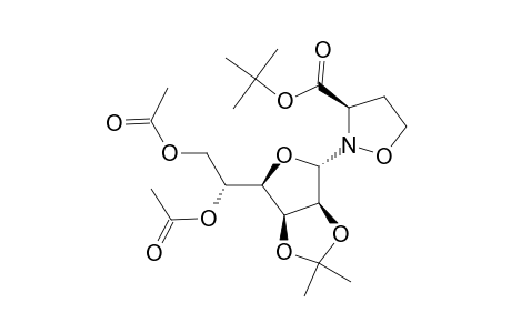 (3R)-2-[(3aS,4S,6R,6aS)-6-[(1R)-1,2-diacetoxyethyl]-2,2-dimethyl-3a,4,6,6a-tetrahydrofuro[3,4-d][1,3]dioxol-4-yl]isoxazolidine-3-carboxylic acid tert-butyl ester