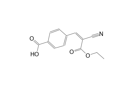 4-[(1Z)-2-cyano-3-ethoxy-3-oxo-1-propenyl]benzoic acid