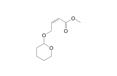 2-Butenoic acid, 4-[(tetrahydro-2H-pyran-2-yl)oxy]-, methyl ester, (Z)-