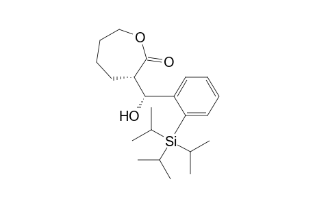 (R*,S*)-2-[Hydroxy(2-triisopropylsilylphenyl)methyl]-6-hexanolide