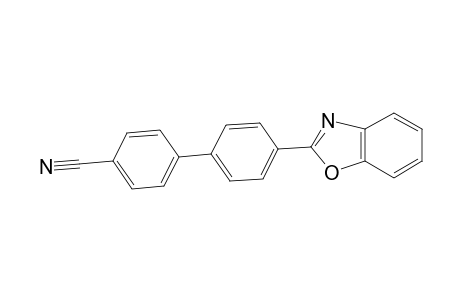 [1,1'-biphenyl]-4-carbonitrile, 4'-(2-benzoxazolyl)-