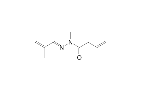 Methacrolein N-( But-3-enoyl)-N-methylhydrazone