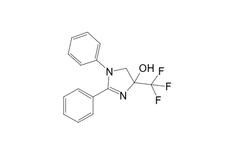 1,2-diphenyl-4-(trifluoromethyl)-2-imidazolin-4-ol
