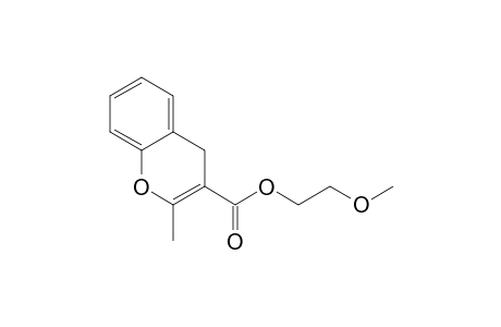 (2-Methoxyethyl) 2-methyl-4H-chromene-3-carboxylate
