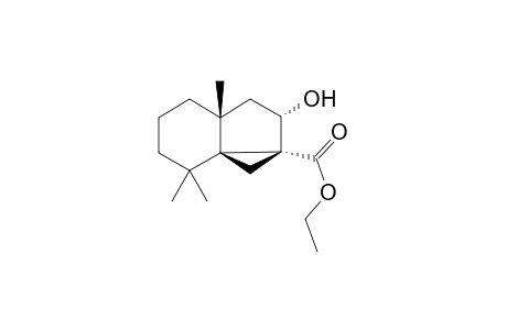 3.alpha.,4.alpha.,6.beta.-Ethyl 6,10,10-Trimethyltricyclo[4.4.0.9(1,3)]nonan-4-ol-3-carboxylate