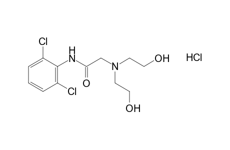 2-bis(2-hydroxyethyl)-2',6'-dichloroacetanilide, monohydrochloride