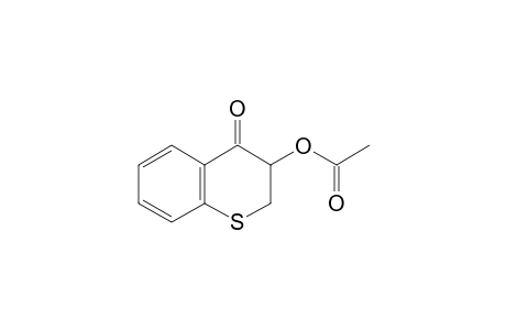 acetic acid (4-ketothiochroman-3-yl) ester