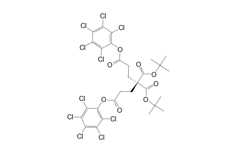 3,3-ditert-butyl 1,5-bis(2,3,4,5,6-pentachlorophenyl) pentane-1,3,3,5-tetracarboxylate