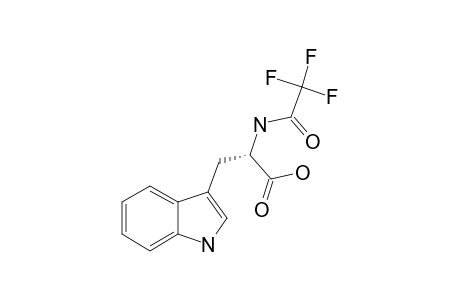 (2S)-3-(1H-indol-3-yl)-2-[(2,2,2-trifluoroacetyl)amino]propionic acid