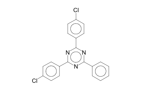 2,4-Bis(4-chlorophenyl)-6-phenyl-1,3,5-triazine