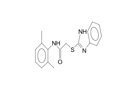 2-(1H-benzimidazol-2-ylsulfanyl)-N-(2,6-dimethylphenyl)acetamide