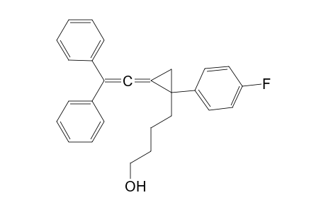 4-(2-(2,2-diphenylvinylidene)-1-(4-fluorophenyl)cyclopropyl)butan-1-ol