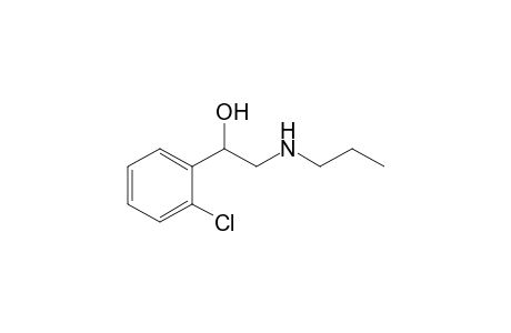 1-(2-chlorophenyl)-2-(propylamino)ethanol