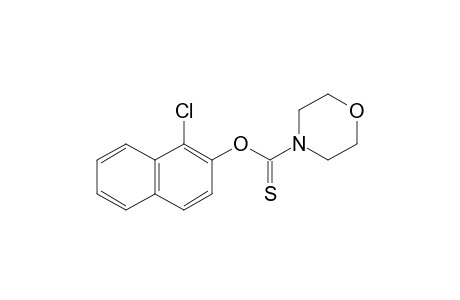 4-morpholinecarbothioic acid, O-(1-chloro-2-naphthyl)ester