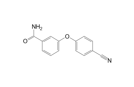 3-(4-Cyanophenoxy)benzamide