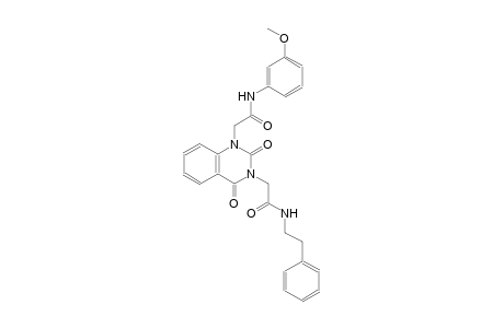 1,3-quinazolinediacetamide, 1,2,3,4-tetrahydro-N~1~-(3-methoxyphenyl)-2,4-dioxo-N~3~-(2-phenylethyl)-