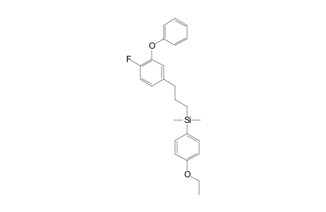 4-ETHOXYPHENYL-3-(4-FLUORO-3-PHENOXYPHENYL)-PROPYL-DIMETHYLSILAN;SILAFLUOFEN