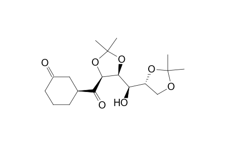 D-Mannose, 2,3:5,6-bis-O-(1-methylethylidene)-1-C-(3-oxocyclohexyl)-, (S)-