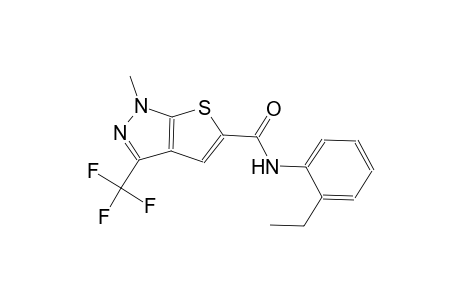 1H-thieno[2,3-c]pyrazole-5-carboxamide, N-(2-ethylphenyl)-1-methyl-3-(trifluoromethyl)-